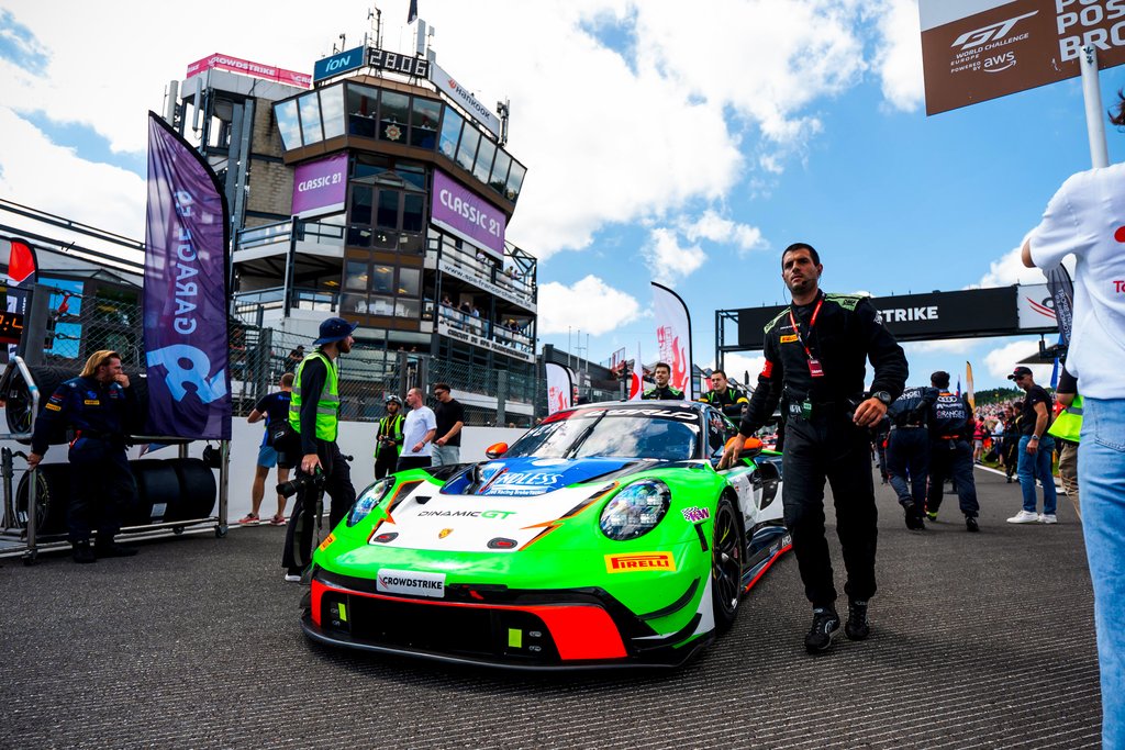 Skuffelse på Spa-Francorchamps: Bastian Buus udgik fra 24-timersløbet
(Foto: Dinamic GT)